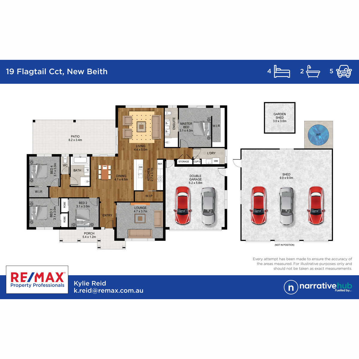 1921 Flagtail Circuit New Beith Queensland AcreageSemirural for Sale