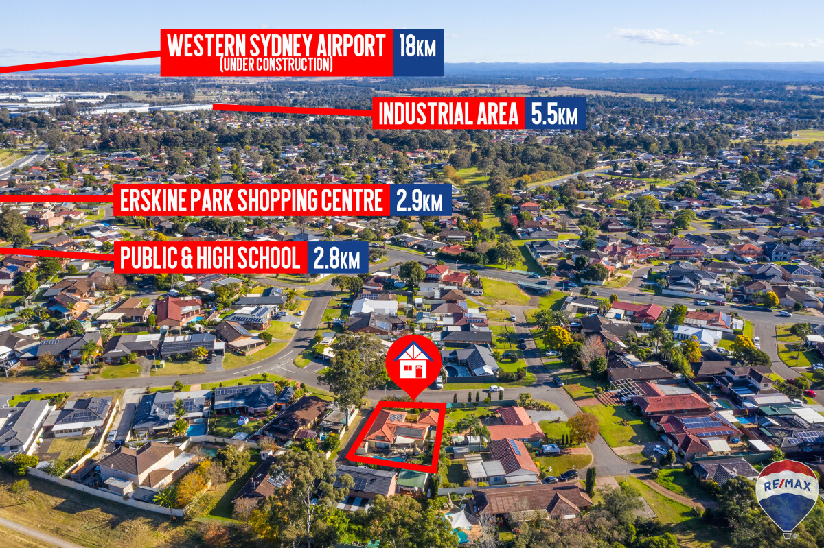 4 LIBERATOR WAY St Clair New South Wales House for Sale RE/MAX Australia